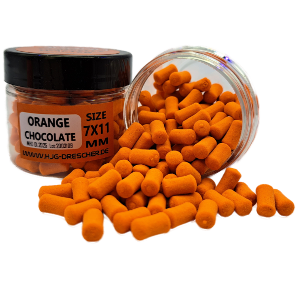 6x8 mm Wafter Chocolate orange